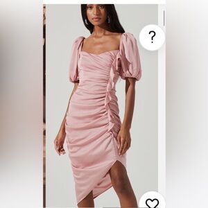 ASTR flattering dress